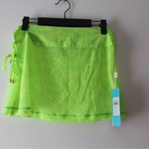 Beach Bunny Lime Green Mini Skirt